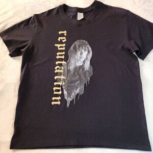 Taylor Swift Reputation Black Tshirt With Graphic Size Large